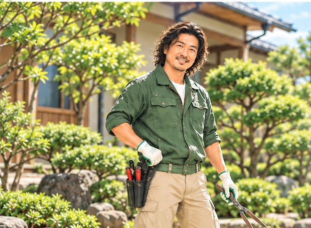 はなまる造園 伊勢店 庭師 奥中淳介